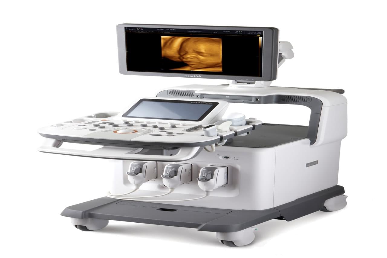 Ultrasound uses sound waves to develop images of the body’s internal functions which are relayed in real time to monitors to help doctors make decisions about the care to give their patients